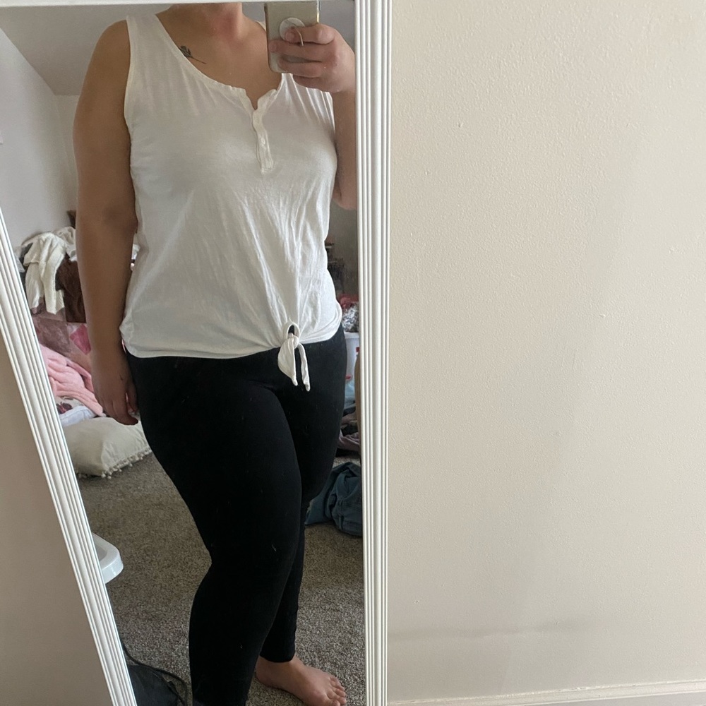 Tie Front Tank Top
